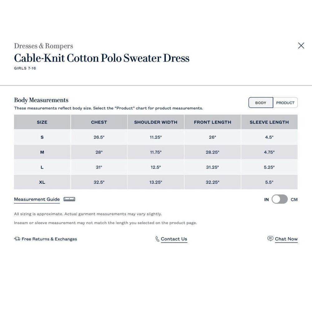 NEW Polo Ralph Lauren Girls Cable Knit Cotton Sweater Dress Pale Pink $75 M 8-10 - Picture 10 of 10